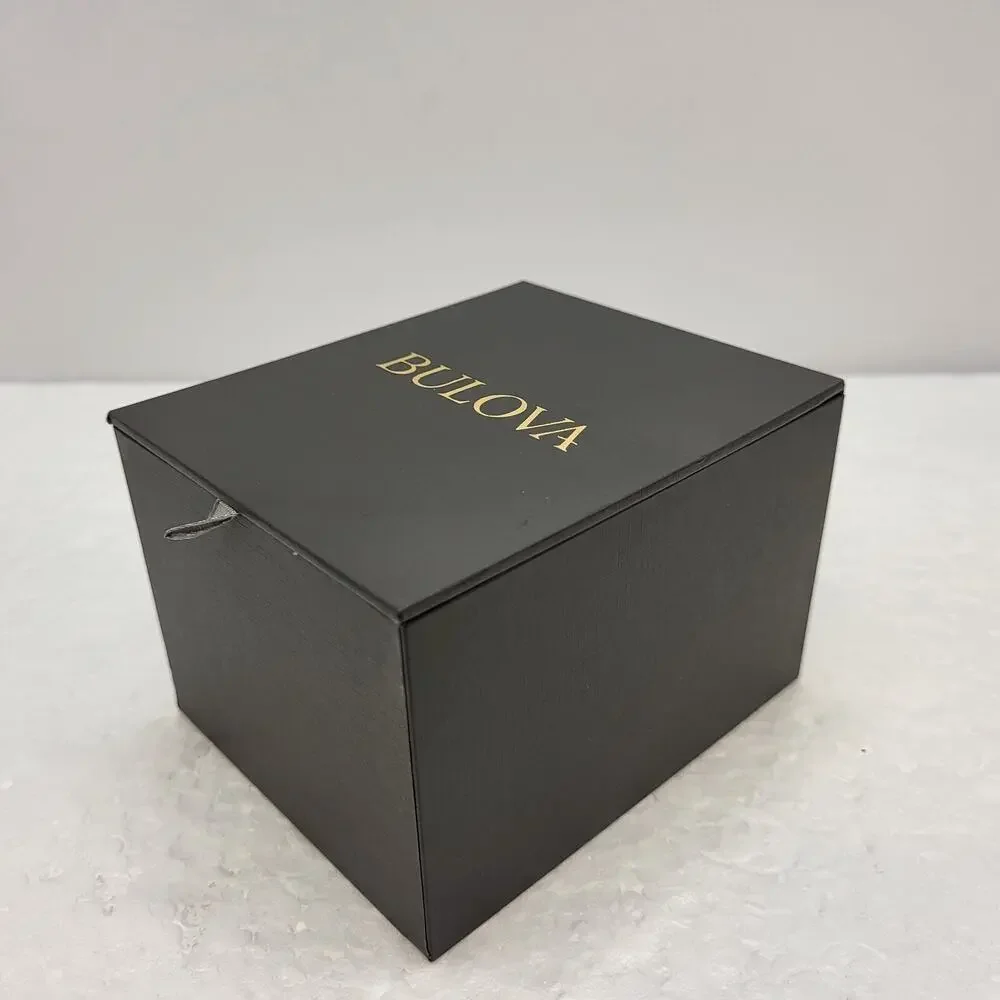 Bulova Classic Diamond Two-Tone Gold Stainless Steel Quartz Ladies Watch